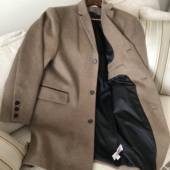 TOPMAN TAN COAT MENS - Picture 8 of 16